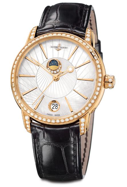 Ulysse Nardin Classico Lady Luna 8296-123BC-2/91 Replica Watch